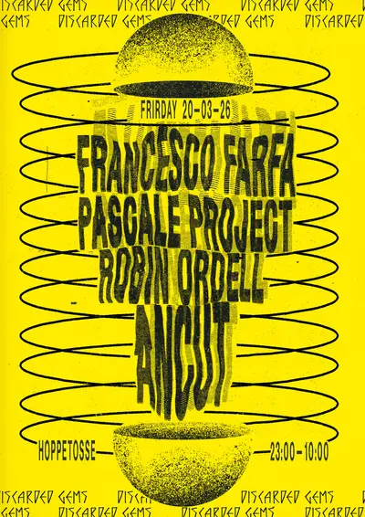 Discarded Gems - EDM event at Hoppetosse in Berlin