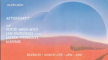 ALTIN GUN AFTERPARTY at Silencio ALTIN GUN AFTERPARTY at Silencio