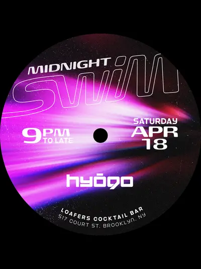 Midnight Swim: Hyōgo - EDM event at Loafers Cocktail Bar in New York City