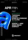 FIST: Tweeman / DAIYAH / Word of Command / DJ Clone / Kendal b2b Andi / Manu Miran / sabrout New York 2026 - Events EDM news from EDMDanceDirectory.com