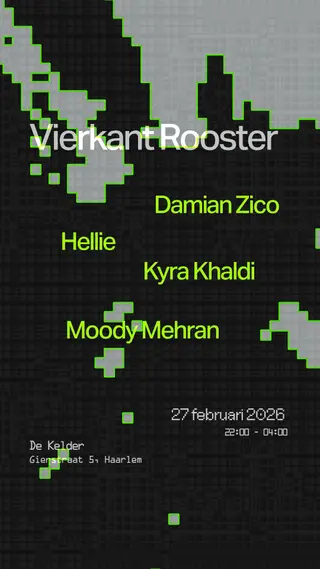 Last Dance with Moody Mehran, Kyra Khaldi at De Kelder Haarlem