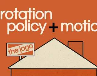 Rotation Policy + Motion (upstairs) at The Jago Rotation Policy + Motion (upstairs) at The Jago