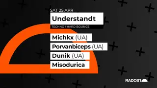 UNDERSTANDT w. Michkx - Dunik - Porvanbiceps - Misodurica at Radost Music Club UNDERSTANDT w. Michkx - Dunik - Porvanbiceps - Misodurica at Radost Music Club