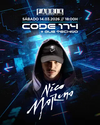 CODE 174 with Nico Moreno at Fabrik CODE 174 with Nico Moreno at Fabrik