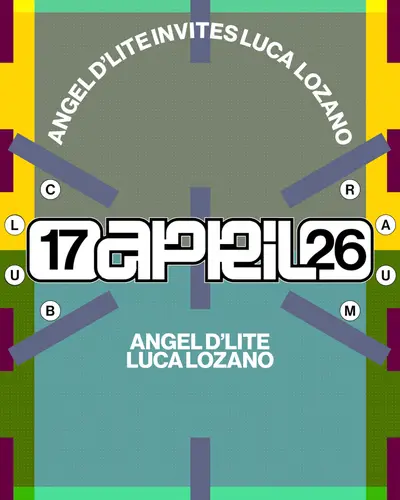 Angel D'lite invites Luca Lozano - EDM event at CLUB RAUM in Amsterdam