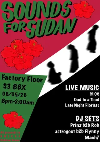 Sounds for Sudan at Factory Floor