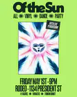 Of the Sun: All-Vinyl Dance Party New York 2026 | Tickets & Lineup - Events EDM news from EDMDanceDirectory.com