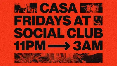 Casa Fridays - EDM event at The Social Club in Paris