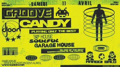 Groove Candy: 90s House Soulful - Garage House - EDM event at Djoon in Paris