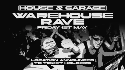 Secret House & Garage Warehouse Rave - EDM event at Secret London Location TBA in London
