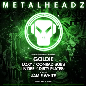 Recycle: METALHEADZ Berlin feat. Goldie at Gretchen Recycle: METALHEADZ Berlin feat. Goldie at Gretchen