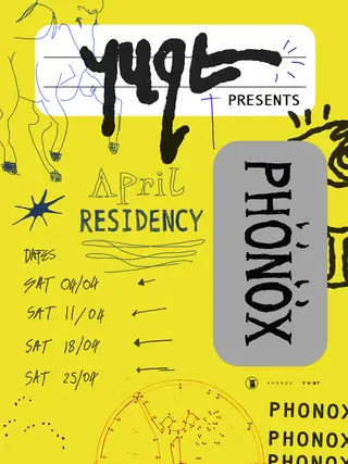 Y U QT: 4 Saturdays at Phonox (18th April) at Phonox Y U QT: 4 Saturdays at Phonox (18th April) at Phonox