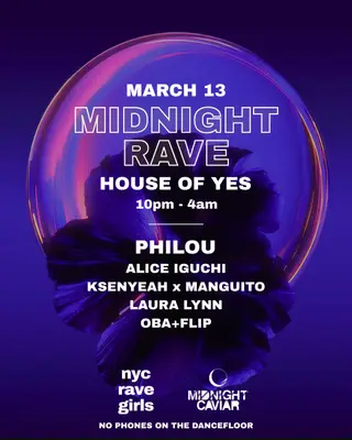 Philou • Alice Iguchi • Ksenyeah x Manguito • OBA+FLIP • Laura Lynn New York 2026 - EDM news article Philou • Alice Iguchi • Ksenyeah x Manguito • OBA+FLIP • Laura Lynn New York 2026 - EDM news article
