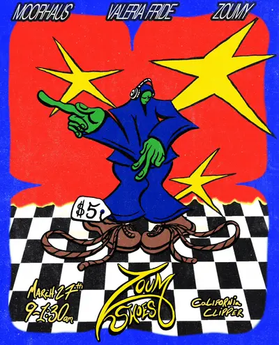 Zoum Shoes - EDM event at The California Clipper in Chicago