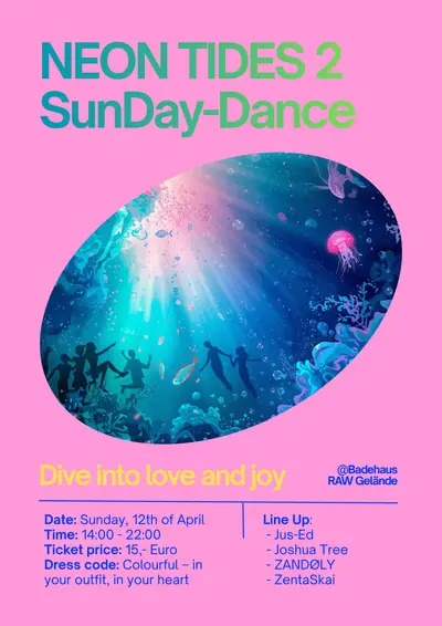 NEON TIDES 2 NEON TIDES 2 - EDM event at Badehaus Berlin in Berlin