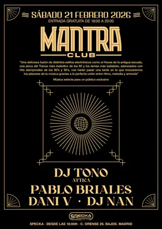 Mantra Club - Specka Club at Specka Mantra Club - Specka Club at Specka