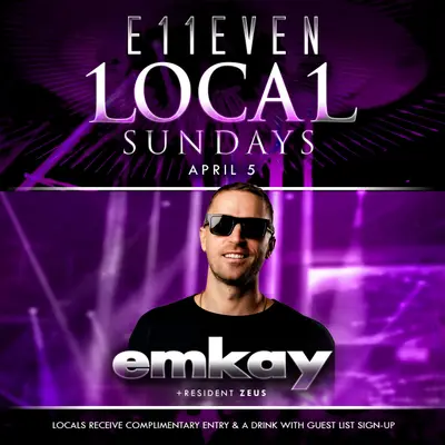 Emkay at E11EVEN - EDM event at E11EVEN MIAMI in Detroit