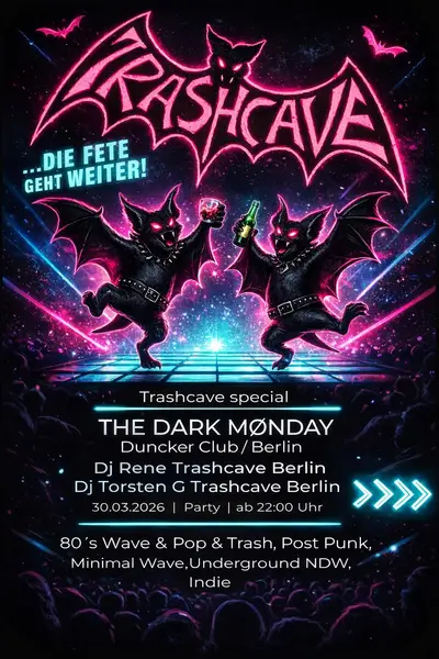 Dark Monday Dark Monday - EDM event at Dunckerclub in Berlin