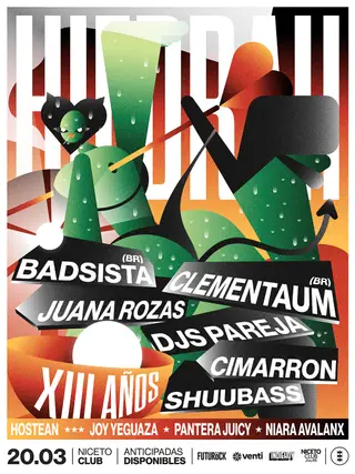 Hiedrah Aniversario en Niceto Club at Niceto Club