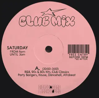 Club Mix Club Mix - EDM event at Ridley Road Market Bar in London