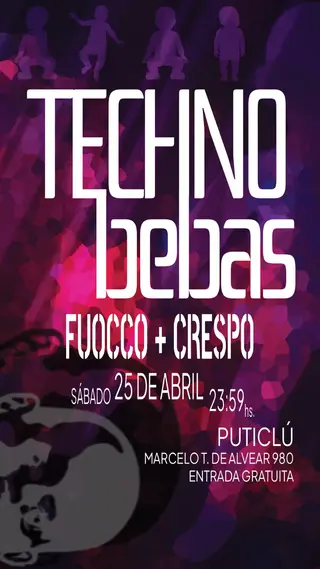 TECHNO BEBAS at Blue Velvet Bar de Copas