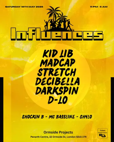 Influences - EDM event at Ormside Projects in London