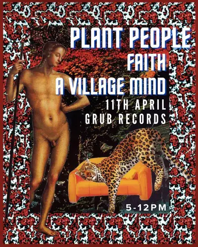 Plant People - EDM event at Grub Records in Sheffield