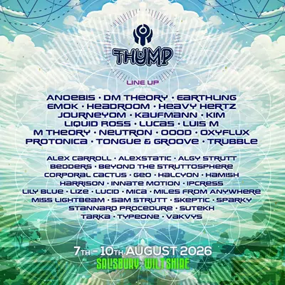 Thump Festival - EDM event at TBA - Salisbury, Wiltshire in Brussels