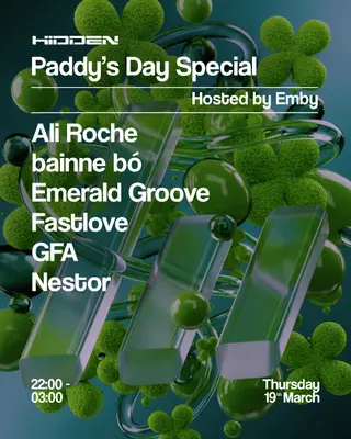 Hidden presents Paddy's Day Paris 2026 | Lineup & Event Details - EDM news article