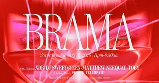 Brama 003: XDB, dj sweet6teen, Matthew Neequaye, Toby, Sofie K, teleopath at NUMBER 90 LONDON