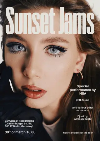 Sunset Jams at Bar Clara at Fotografiska Berlin Sunset Jams at Bar Clara at Fotografiska Berlin