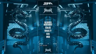 Organïk: SLVL, KRUELTY, Blurred Movement, Esilise & VICØ Organïk: SLVL, KRUELTY, Blurred Movement, Esilise & VICØ - EDM event at Mia Mao in Paris