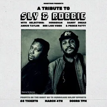 Sly & Robbie Tribute w/ Prince Fatty & Horseman at The Fox and Firkin Sly & Robbie Tribute w/ Prince Fatty & Horseman at The Fox and Firkin