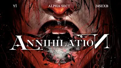 Annihilation - EDM event at Les Caves Saint-Sabin in Barcelona