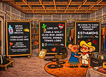 Mi Casa Tu Casa x Sonido Wey present: EST•A•MOS at TBA - Williamsburg Mi Casa Tu Casa x Sonido Wey present: EST•A•MOS at TBA - Williamsburg