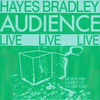 Hayes Bradley: Audience Live Show at 66 Greene