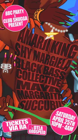 BBC x Club Shugga at TBA - DTLA