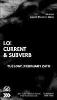 MOTION / Weekly liquid DNB with LO! / Current / Subverb thumbnail MOTION / Weekly liquid DNB with LO! / Current / Subverb thumbnail