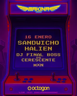 MAKINA TRICKz vol. 3 at Laboratorio Octogon