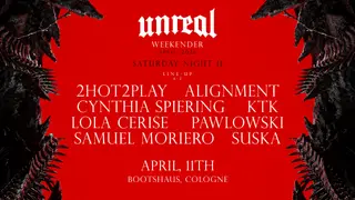 Unreal Weekender Night II - April 2026 at Bootshaus Unreal Weekender Night II - April 2026 at Bootshaus