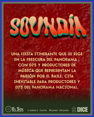 Soundía at Sala El Sol Soundía at Sala El Sol