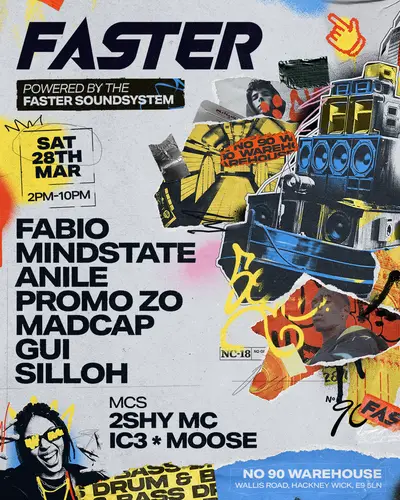 FASTER Returns FASTER Returns - EDM event at NUMBER 90 LONDON in London