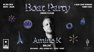 TOTHEM x CACTUS invite Amine K - BOAT PARTY at Rivers King