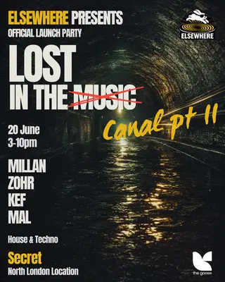 Lost in the Canal Pt II at TBA - Secret Location - North London