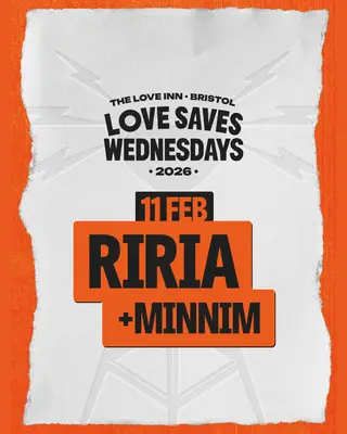 Love Saves Weds with RIRIA + Minnim at The Love Inn Love Saves Weds with RIRIA + Minnim at The Love Inn