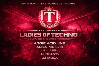 Ladies Of Techno - EDM event at 23 Bath St in West + Wales
