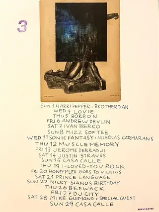 Listening Session by DJ Kibachan and Dance Session by Jerome Derradji at Nightmoves