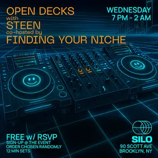 Open Decks with STEEN and finding your niche at SILO Open Decks with STEEN and finding your niche at SILO