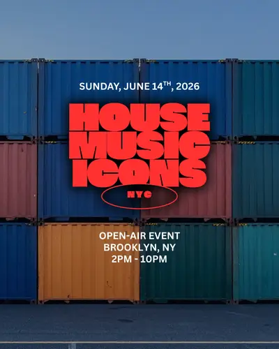 House Music Icons (Open-Air Event) - Brooklyn, NY House Music Icons (Open-Air Event) - Brooklyn, NY - EDM event at Aura Cocina & Bar in New York