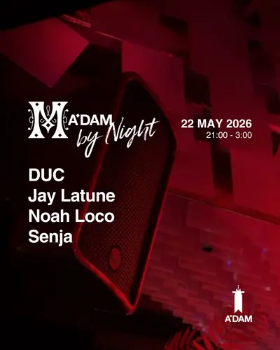 Madam by Night invites: Dive Deep - EDM event at Madam in Amsterdam
